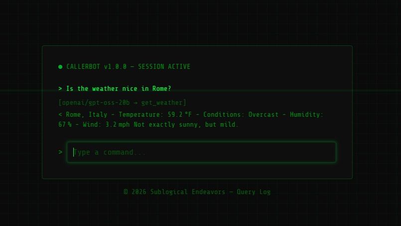 Callerbot
